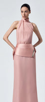 Floriane High Neck Maxi Dress - MEAN BLVD