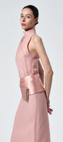 Floriane High Neck Maxi Dress - MEAN BLVD