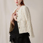 Flower Straight Patch Pocket Lace Jacket - MEAN BLVD