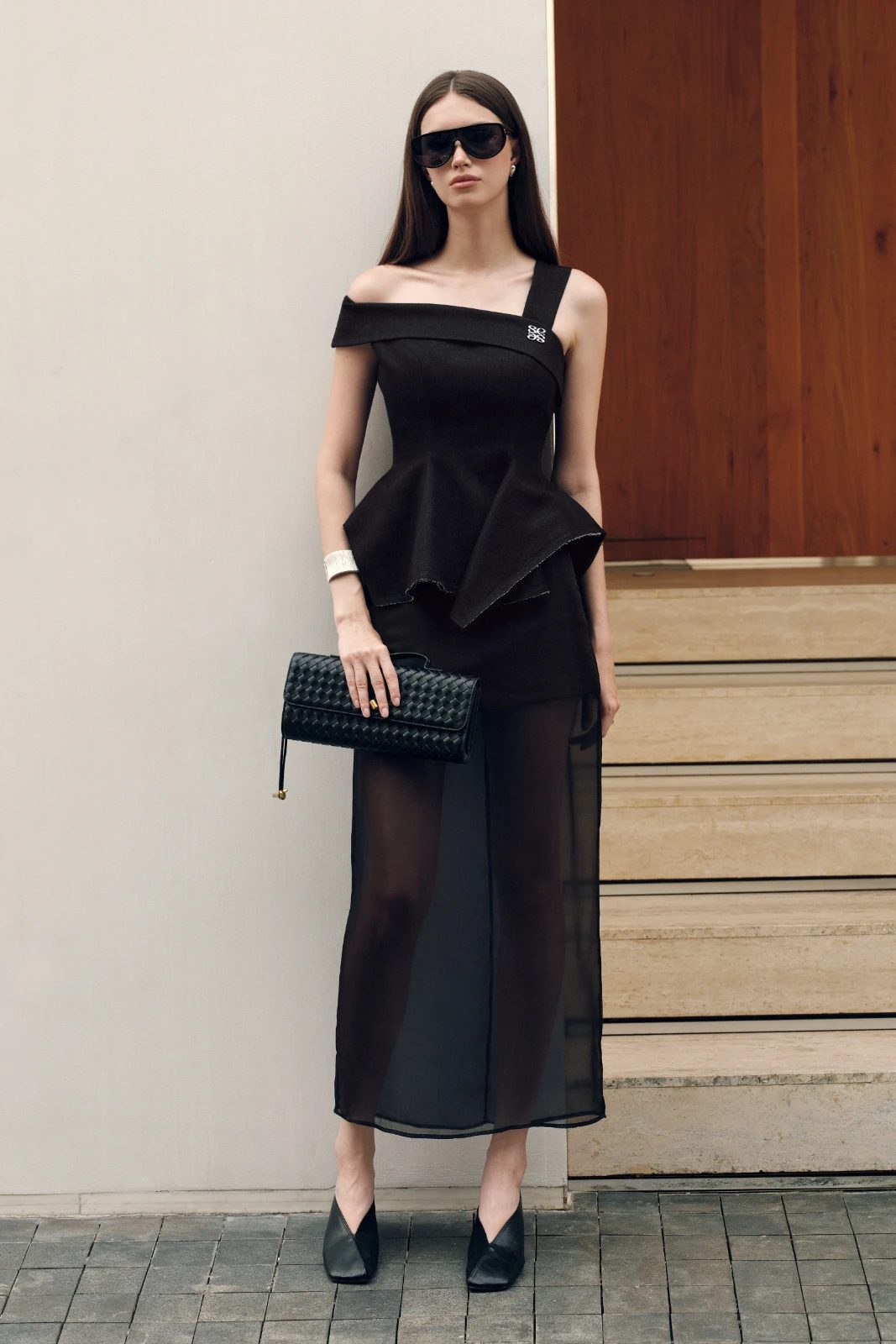 Gable One Shoulder Top - MEAN BLVD
