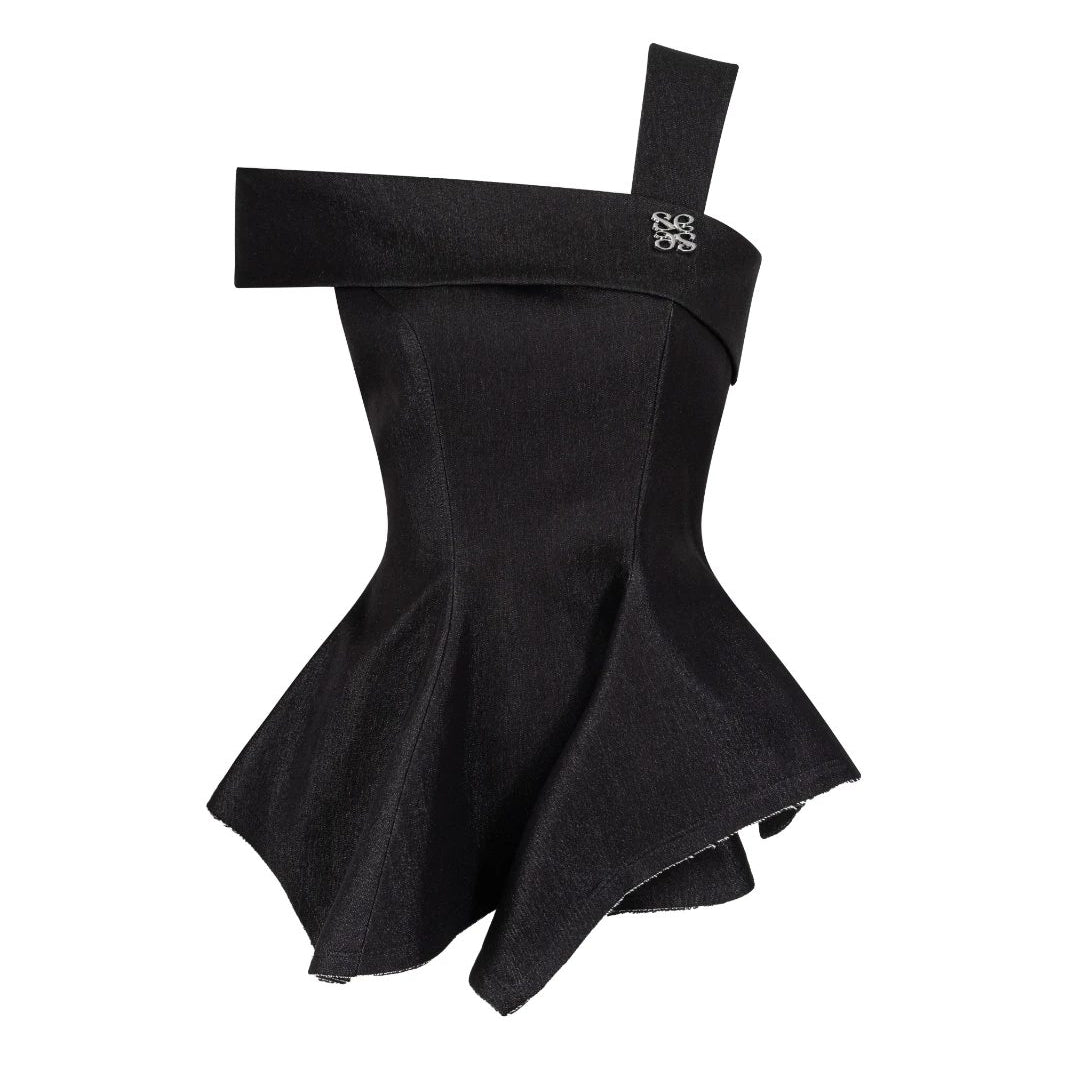 Gable One Shoulder Top - MEAN BLVD