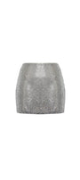 Galila A-line Stone Mesh Mini Skirt - MEAN BLVD