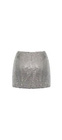 Galila A-line Stone Mesh Mini Skirt - MEAN BLVD