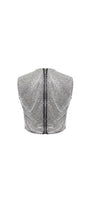 Galila Cropped Sleeveless Mesh Top - MEAN BLVD