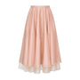 Georgiana Layered Draped Organza Midi Skirt - MEAN BLVD