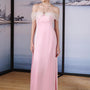 Giai Ky A-line Halter Neck Silk Satin Ankle Length Ao Dai - MEAN BLVD