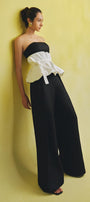 Giang Cocoon Wide Leg Ribbed Velvet Floor Length Pants - MEAN BLVD