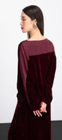 Gigi Straight Long Sleeved Velvet Top - MEAN BLVD