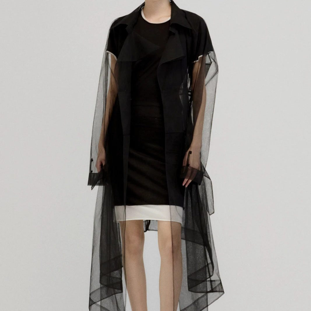 Gino Draped Coat - MEAN BLVD