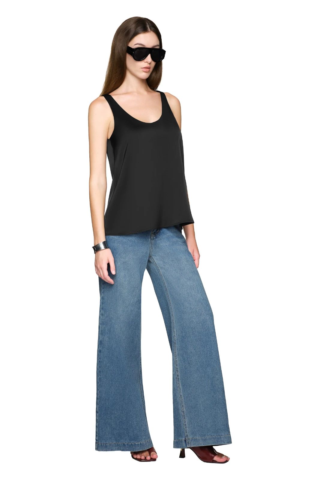 Giselle Scoop Neck Top - MEAN BLVD