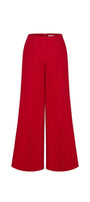 Glory Flared Ribbed Polycotton Floor Length Pants - MEAN BLVD