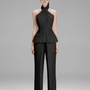Grace Straight Pleated Polycotton Pants - MEAN BLVD