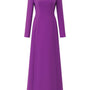 Gracen Sheath High Neck Velvet Satin Maxi Dress - MEAN BLVD