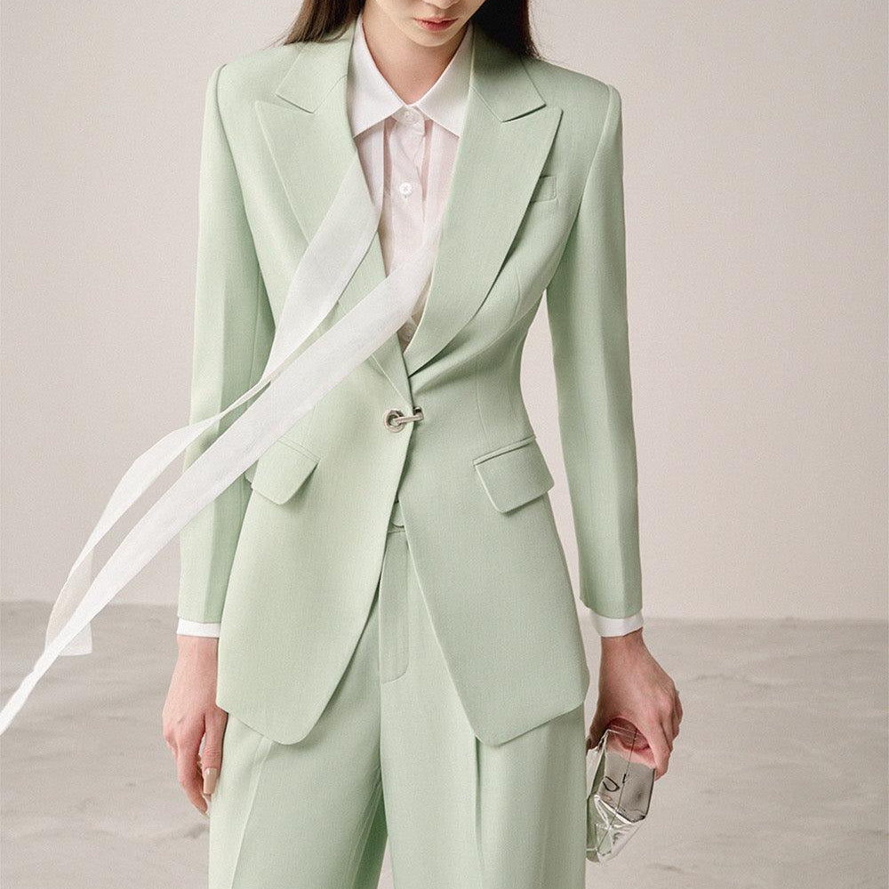 Graven Structured Flap Pocket Linen Cotton Blazer - MEAN BLVD