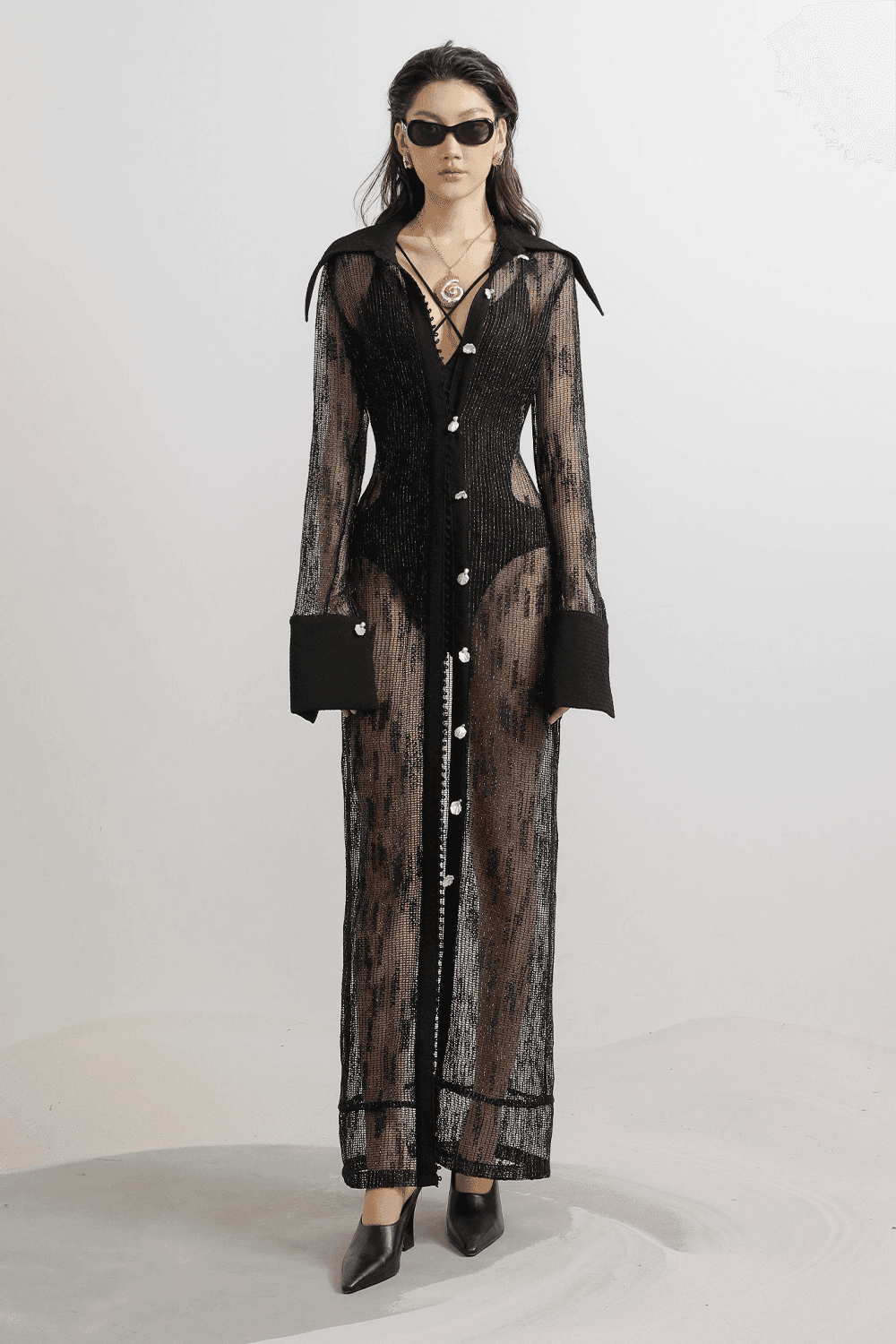 Guerra Bodycon Cut-Out Spandex Bodysuit - MEAN BLVD