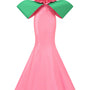 Adrianna Mermaid Off-Shoulder Taffeta Floor Length Dress