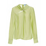 Romiley Straight Tie Neck Chiffon Shirt