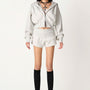 Kaylee Straight Drop Shoulder Fleece Coat