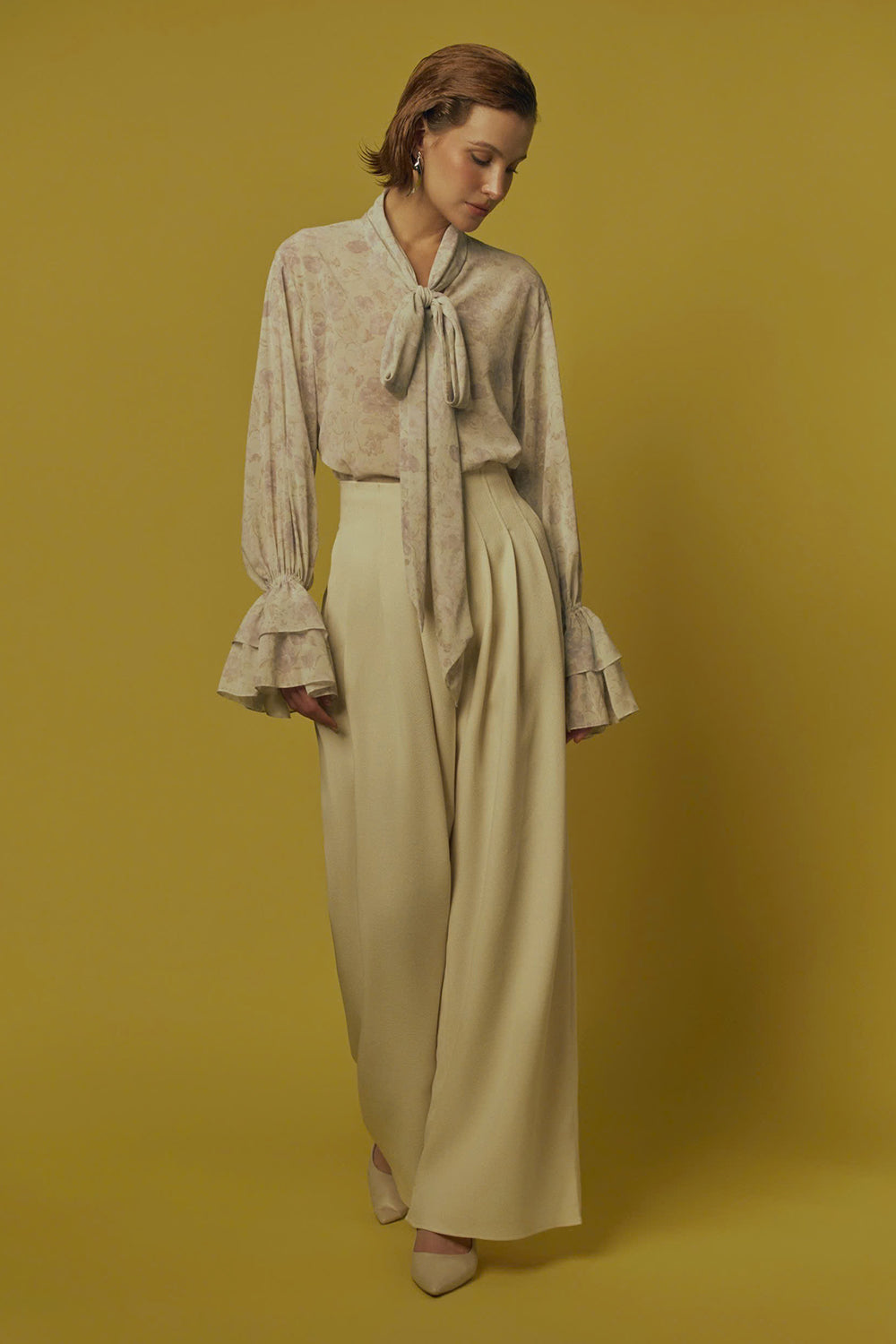 women's polyester spandex dress pants Women's Polyester Spandex Elastic Waist Long Straight Pants, Mid Elastic Waist Pull On Dress Pants, Comfortable Stretchy Solid Trousers, Casual