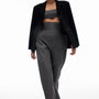 Domino Straight Single Breasted Wool Blazer