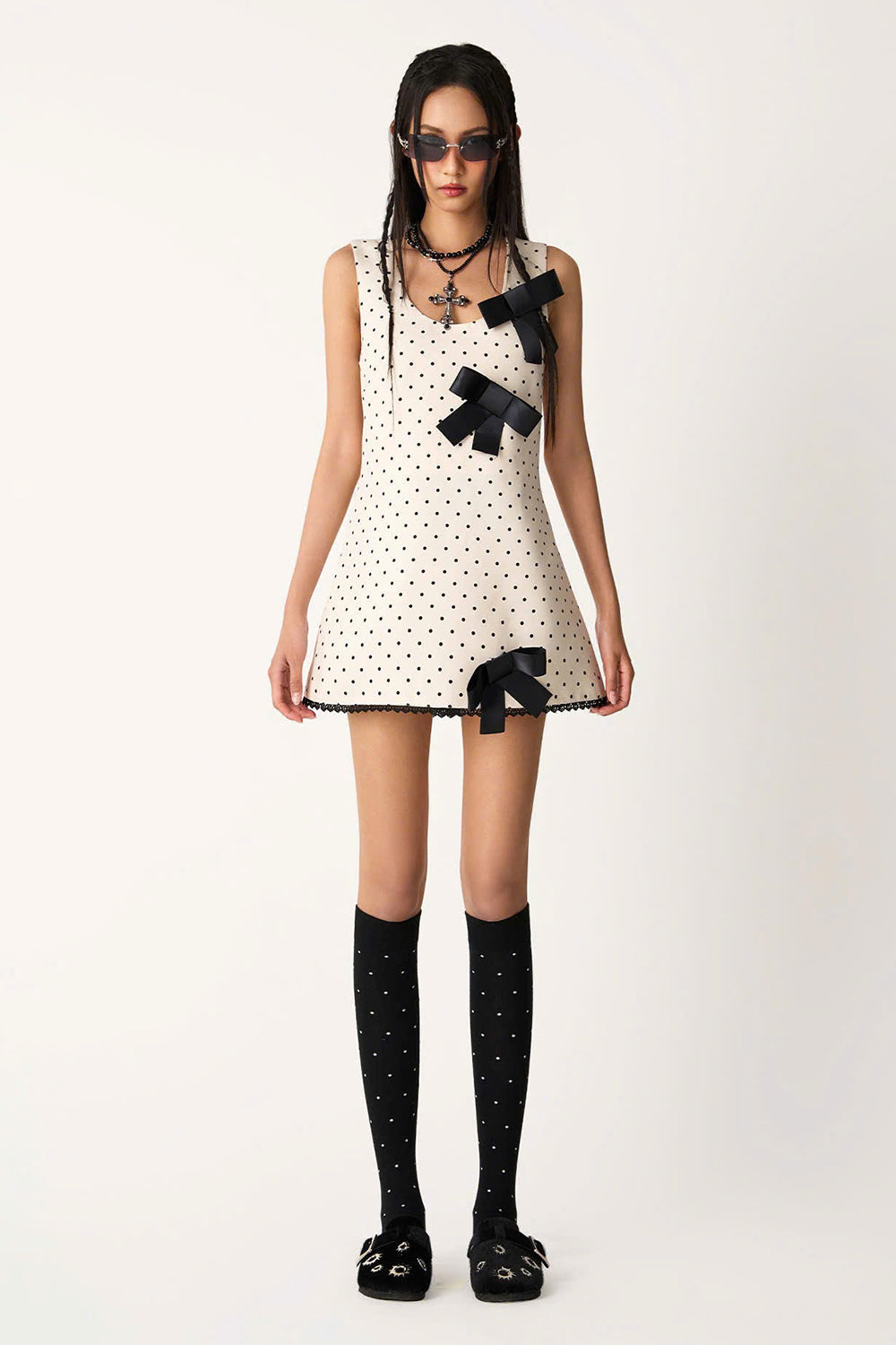 Peepolka A-line Loose Strap Khaki Mini Dress