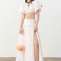 Wetsy A-line Gypsy Chiffon Maxi Skirt