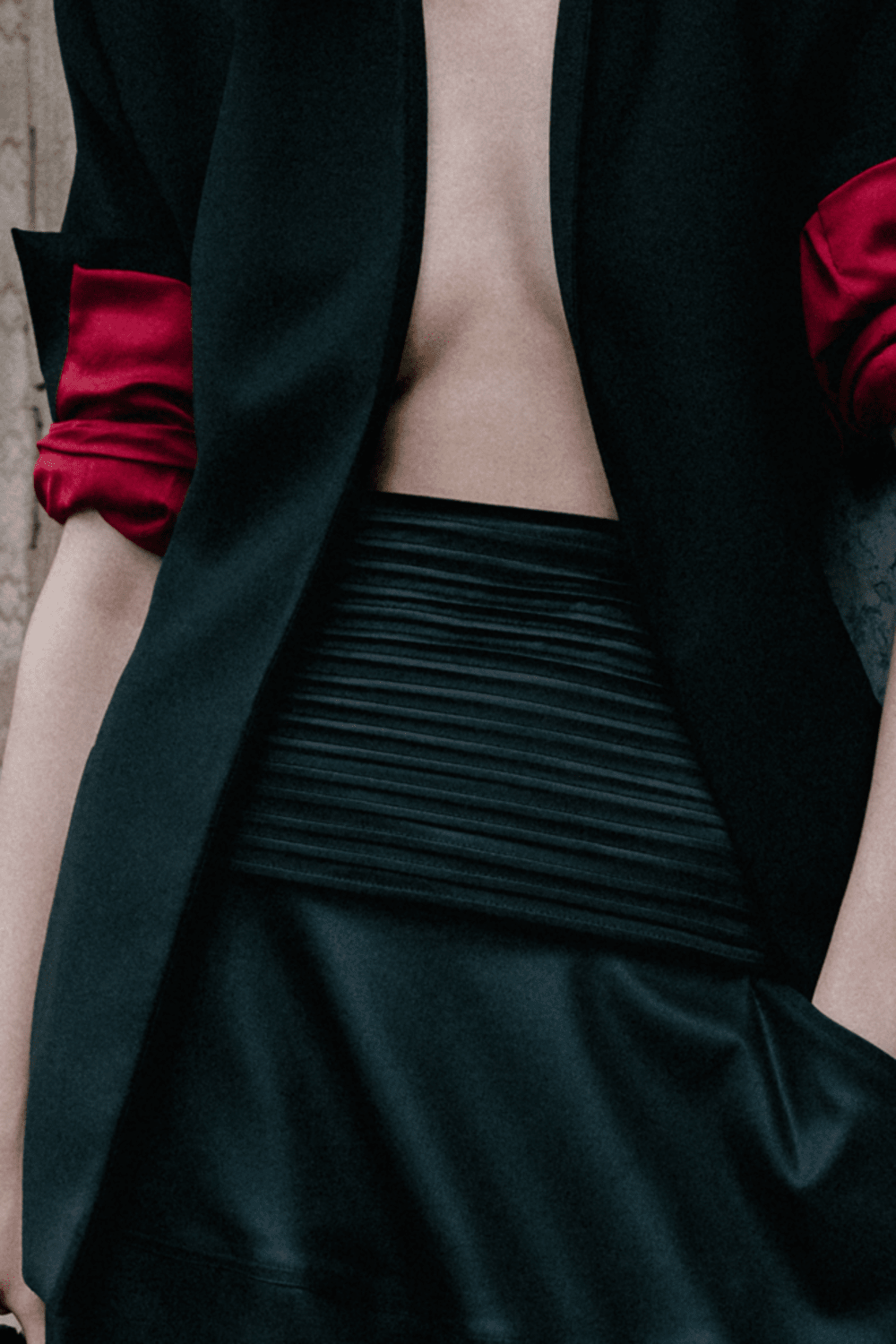 Cyrus Pleated Belt