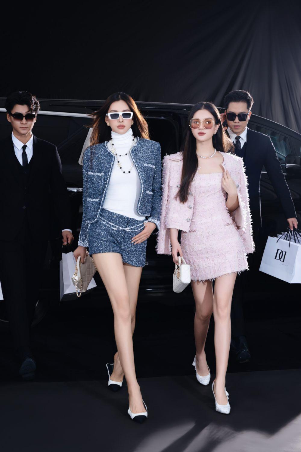 Hani Straight Round Neck Tweed Jacket - MEAN BLVD