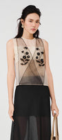 Harmony Crossover Layered Organza Top - MEAN BLVD
