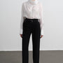 Harper Straight Long Sleeved Silk Organza Shirt - MEAN BLVD