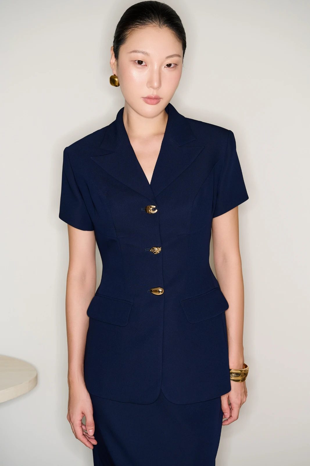 Harriet Button Blazer - MEAN BLVD