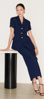 Harriet Button Blazer - MEAN BLVD