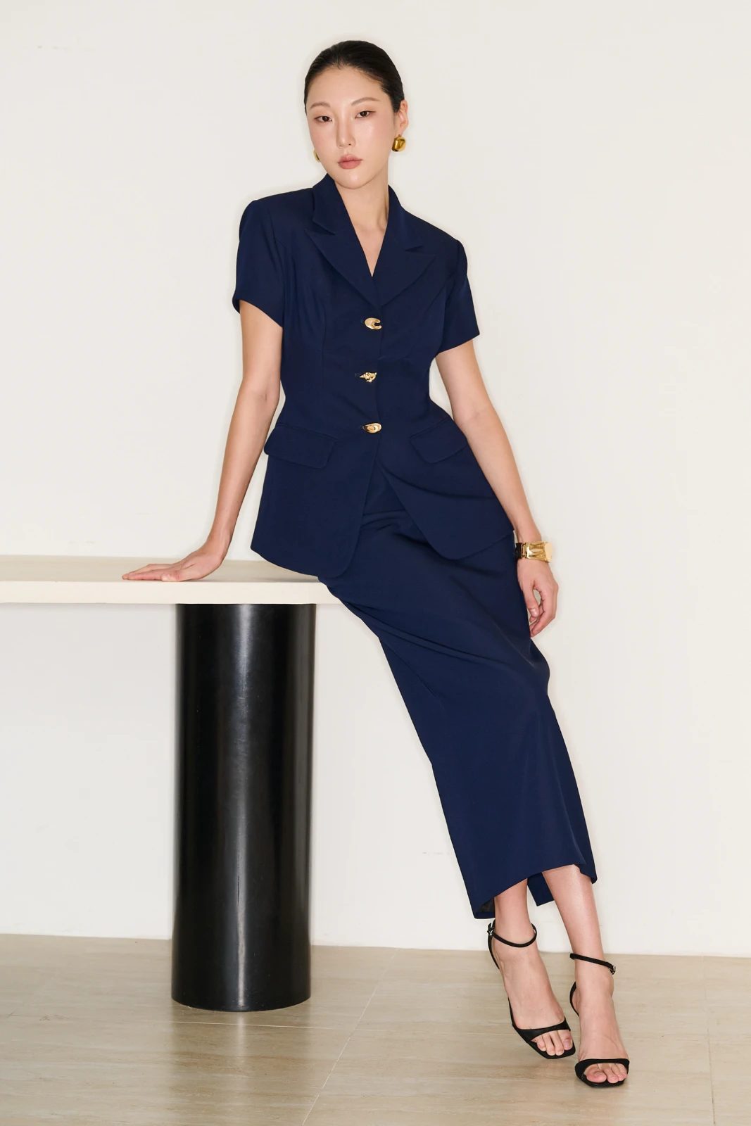 Harriet Button Blazer - MEAN BLVD