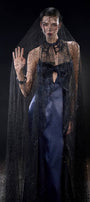 Haunted Sweetheart Neck Maxi Dress - MEAN BLVD
