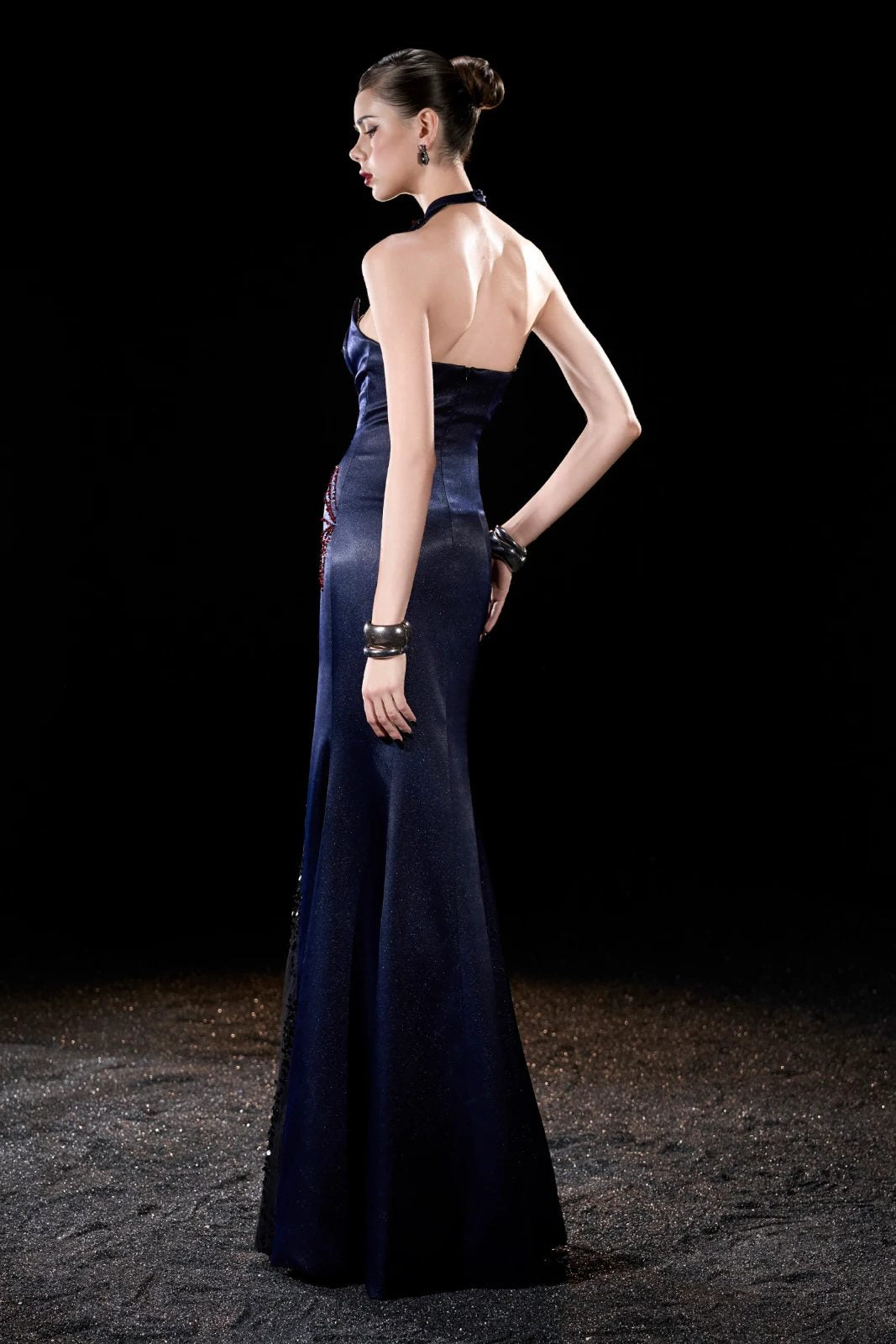 Haunted Sweetheart Neck Maxi Dress - MEAN BLVD