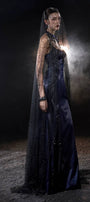 Haunted Sweetheart Neck Maxi Dress - MEAN BLVD