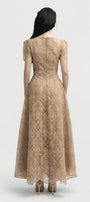 Hazel Ribbon Midi Dress - MEAN BLVD