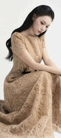 Hazel Ribbon Midi Dress - MEAN BLVD