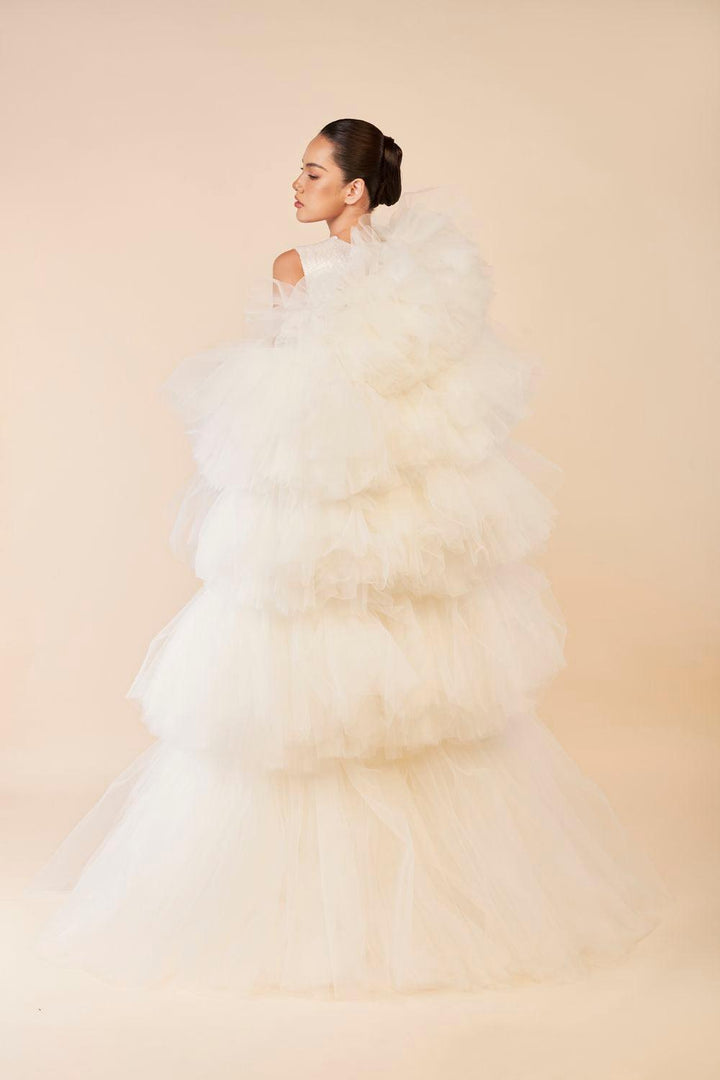 Hazel Layered Tulle Coat - MEAN BLVD