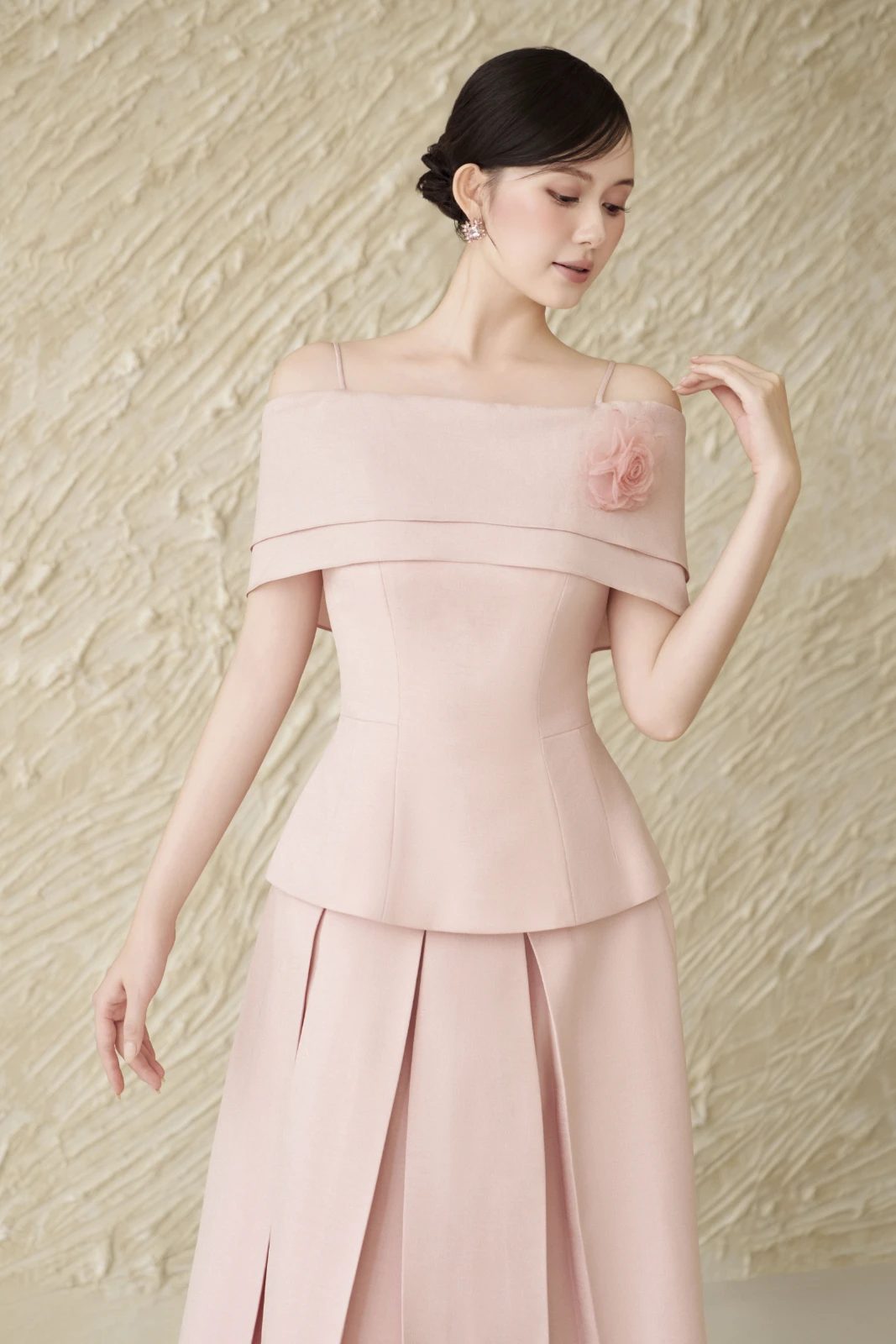 Helen Off-Shoulder Set - MEAN BLVD