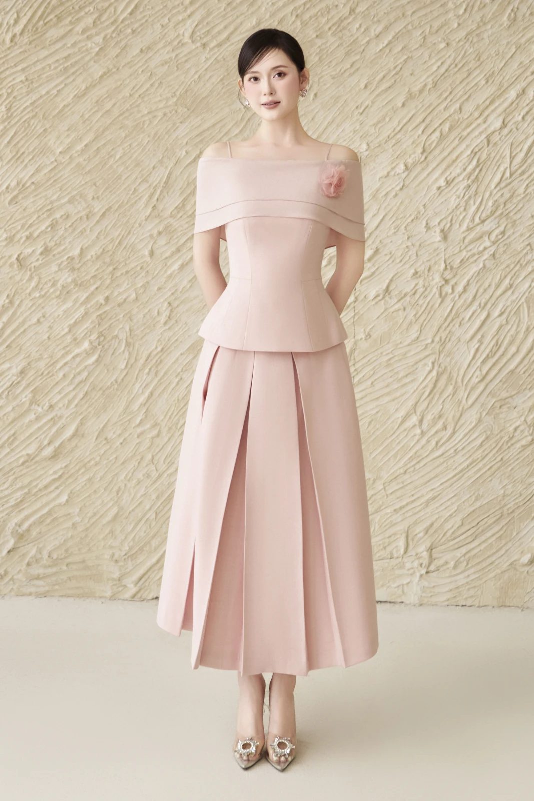 Helen Off-Shoulder Set - MEAN BLVD