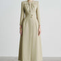 Helen Straight Wide Leg Polyester Floor Length Pants - MEAN BLVD