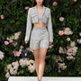 Hope Structured Notch Lapel Cotton Polyester Jacket - MEAN BLVD