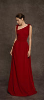 Hy Flared Strappy Velvet Floor Length Dress - MEAN BLVD