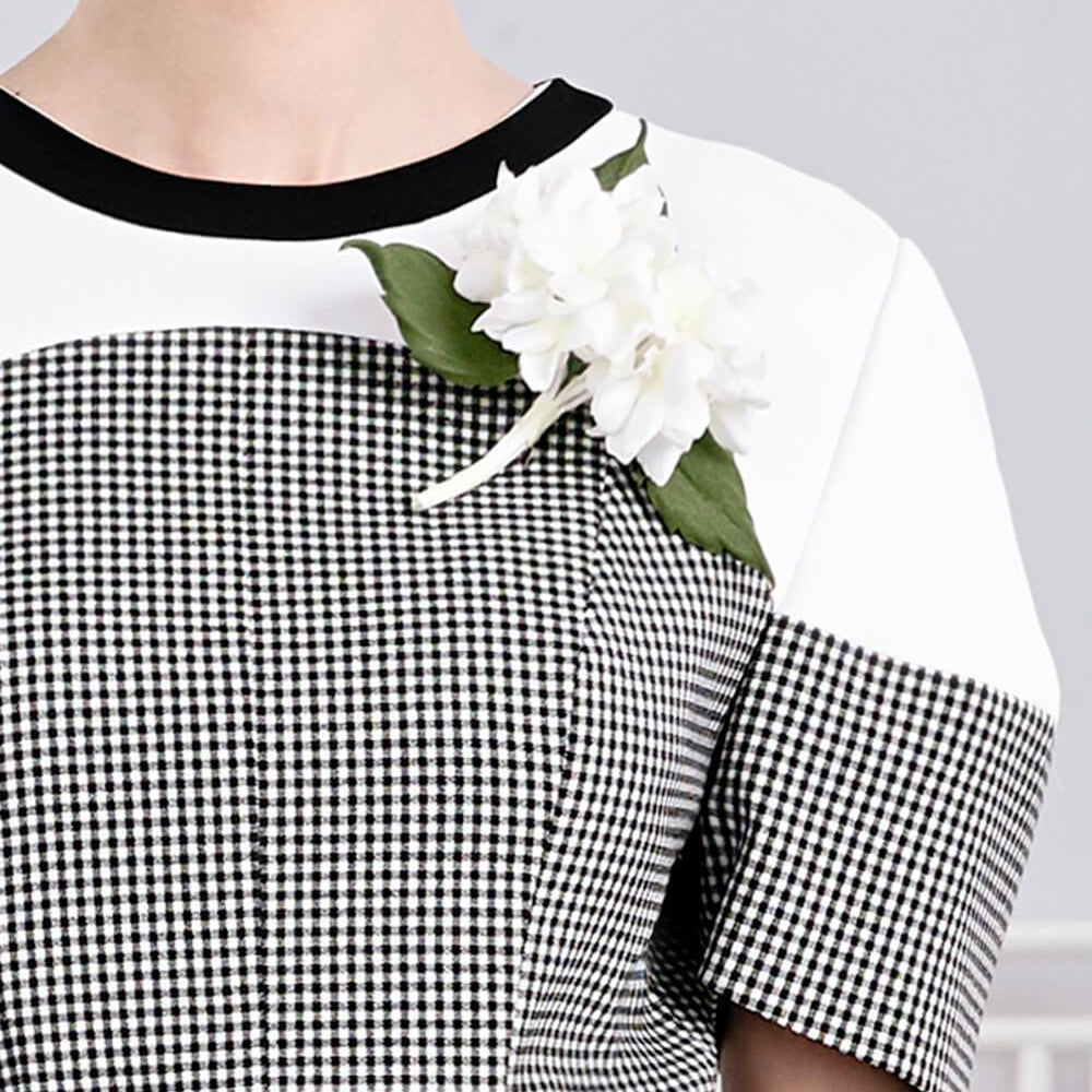 Hydrangeas Floral Brooch - MEAN BLVD