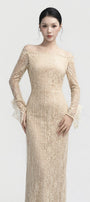 Irene Off-Shoulder Maxi Dress - MEAN BLVD