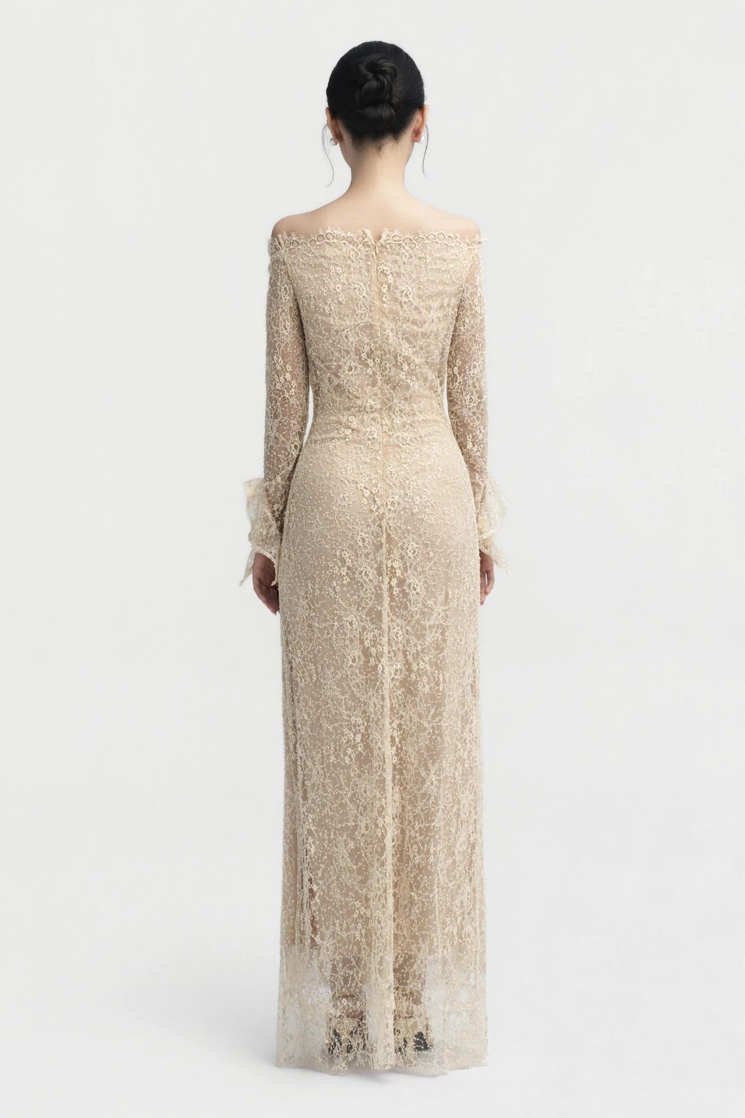 Irene Off-Shoulder Maxi Dress - MEAN BLVD