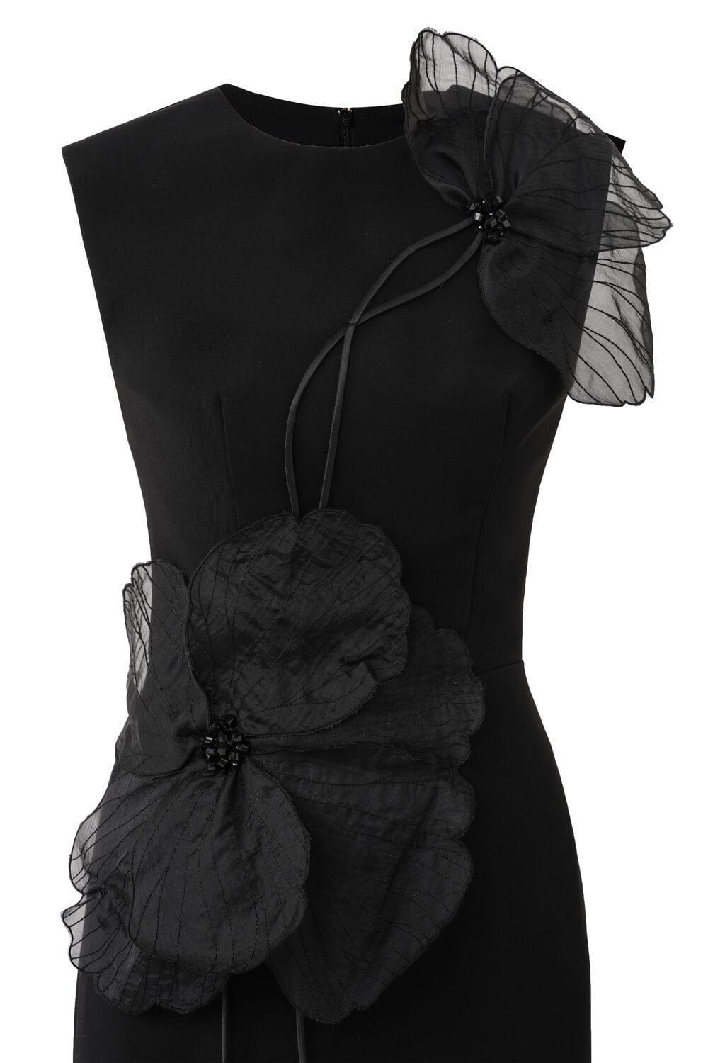 Iris Sheath Sleeveless Polycotton Midi Dress - MEAN BLVD