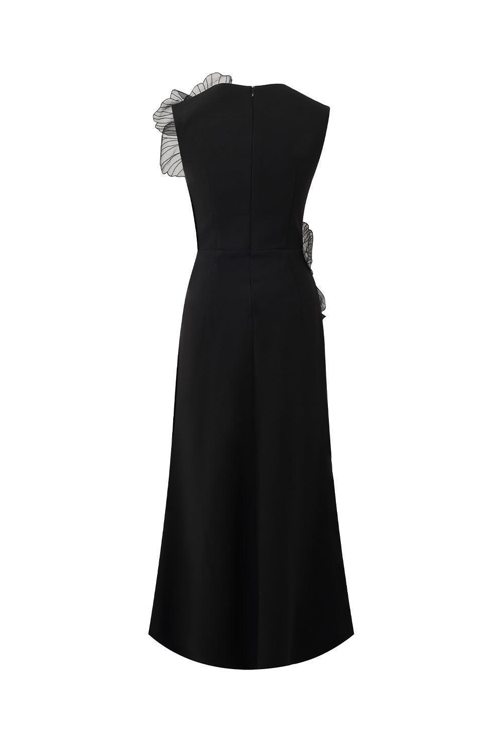 Iris Sheath Sleeveless Polycotton Midi Dress - MEAN BLVD