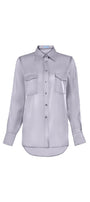 Iris Straight Cuff Sleeved Organza Shirt - MEAN BLVD